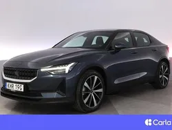 Mörkblå Begagnad 2022 Polestar 2 Standard Range Single Motor Sedan | 348 900 kr (Marknadspris)