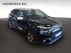 Svart Begagnad 2022 Citroën C3 PureTech Halvkombi | 184 800 kr (Marknadspris)