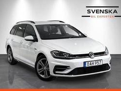 Vit Begagnad 2018 VW Golf VII R-line Kombi | 209 900 kr (Lite dyr)