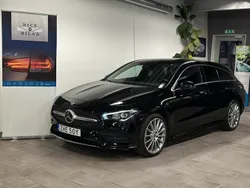 Svart Begagnad 2022 Mercedes CLA250e Shooting Brake AMG Kombi | 329 000 kr (Bra pris)