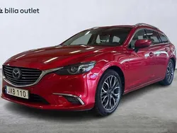Röd Begagnad 2015 Mazda 6 Optimum Kombi | 139 800 kr (Marknadspris)