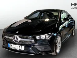 Svart (black) Begagnad 2023 Mercedes CLA250e AMG Sedan | 409 900 kr