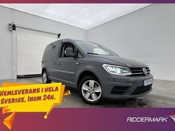 Lgrå Begagnad 2018 VW Caddy Minibuss | 154 800 kr (Marknadspris)