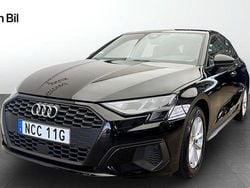 Svart Begagnad 2022 Audi A3 Sportback Proline Halvkombi | 239 000 kr (Marknadspris)