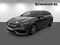 Mörkgrå Begagnad 2018 Mercedes CLA220 AMG Sedan | 269 900 kr (Marknadspris)