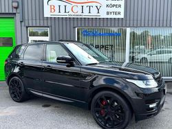 Svart Begagnad 2015 Land Rover Range Rover Sport SUV | 349 900 kr (Lite dyr)