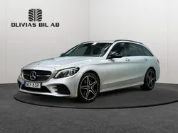 Silver Begagnad 2019 Mercedes C220 AMG Kombi | 259 400 kr (Marknadspris)