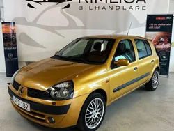 Gul Begagnad 2001 Renault Clio II Expression Halvkombi | 14 900 kr (Bra pris)
