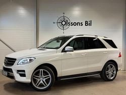 Vit Begagnad 2013 Mercedes ML350 AMG line SUV | 239 900 kr (Marknadspris)