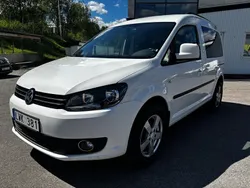 Vit Begagnad 2011 VW Caddy Life Minibuss | 76 300 kr (Bra pris)