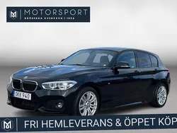 Svart Begagnad 2017 BMW 118 M Sport Halvkombi | 184 900 kr (Marknadspris)