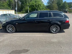 Svart Begagnad 2007 BMW 525 Kombi | 45 000 kr (Marknadspris)