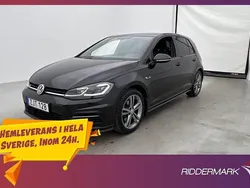 Svart Begagnad 2019 VW Golf VIII R-line Halvkombi | 218 900 kr (Marknadspris)