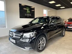 Svart Begagnad 2016 Mercedes GLC220 AMG line SUV | 179 900 kr (Marknadspris)