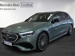 Grön Begagnad 2025 Mercedes E300 AMG line Kombi | 719 000 kr (Superpris)