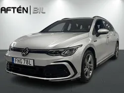 Silver Begagnad 2021 VW Golf VIII R-line Kombi | 309 800 kr (Dyr)