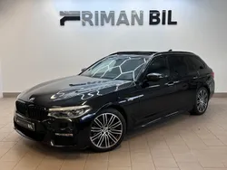 Svart Begagnad 2017 BMW 530 M Sport Kombi | 329 900 kr (Marknadspris)