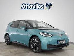 Grön Begagnad 2021 VW ID.3 Pro Performance Halvkombi | 244 900 kr (Marknadspris)