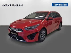 Röd Begagnad 2022 Kia Ceed Advance Kombi | 269 900 kr (Marknadspris)