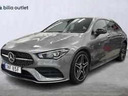 Mörkgrå Begagnad 2022 Mercedes CLA200 AMG line Kombi | 324 900 kr (Marknadspris)