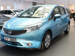Ljusblå Begagnad 2014 Nissan Note Minibuss | 49 000 kr (Marknadspris)