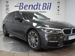 Grå Begagnad 2017 BMW 530 M Sport Kombi | 349 500 kr