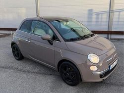 Brun Begagnad 2008 Fiat 500 Lounge Halvkombi | 33 500 kr