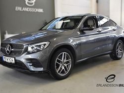 Grå Begagnad 2017 Mercedes GLC220 AMG Sportkupé | 299 900 kr (Marknadspris)