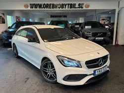 Vit Begagnad 2017 Mercedes CLA220 Shooting Brake AMG Kombi | 169 900 kr (Marknadspris)