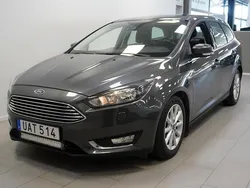 Grå Begagnad 2016 Ford Focus Titanium Kombi | 119 900 kr (Bra pris)
