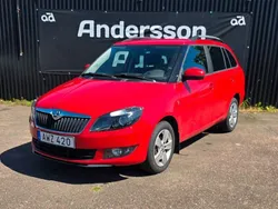 Röd Begagnad 2014 Skoda Fabia Ambiente Kombi | 63 000 kr (Bra pris)