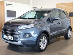 Grå (grå metallic ) Begagnad 2016 Ford Ecosport Titanium SUV | 129 900 kr