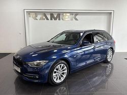 Blå Begagnad 2016 BMW 320 Sport Line Kombi | 169 000 kr (Marknadspris)