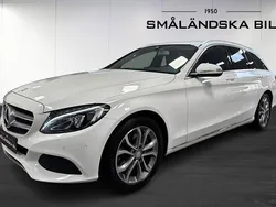 Vit Begagnad 2015 Mercedes C220 Avantgarde Kombi | 179 000 kr (Marknadspris)