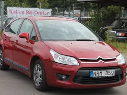 Röd Begagnad 2009 Citroën C4 Halvkombi | 22 000 kr (Superpris)
