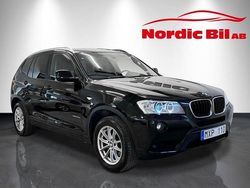 Svart Begagnad 2012 BMW X3 SUV | 119 900 kr (Marknadspris)