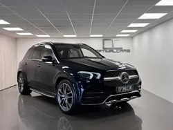 Mörkblå (blå met.) Begagnad 2019 Mercedes GLE450 AMG Exclusive SUV | 649 900 kr