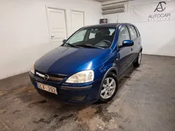 Blå Begagnad 2003 Opel Corsa Halvkombi | 18 900 kr (Marknadspris)