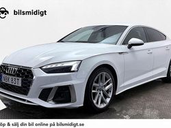 Vit Begagnad 2021 Audi A5 Sportback Comfort Halvkombi | 399 900 kr (Dyr)