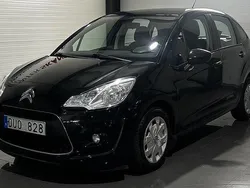 Svart Begagnad 2012 Citroën C3 Halvkombi | 64 900 kr (Marknadspris)