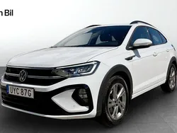 Vit Begagnad 2022 VW Taigo R-line SUV | 239 900 kr (Marknadspris)