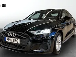 Svart Begagnad 2021 Audi A3 Proline Sedan | 229 000 kr (Marknadspris)