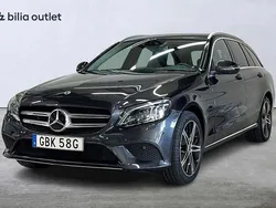 Grå Begagnad 2020 Mercedes C300e Avantgarde Kombi | 289 900 kr (Bra pris)