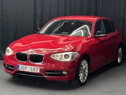 Röd Begagnad 2012 BMW 120 Sport Line Halvkombi | 74 800 kr (Bra pris)