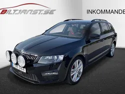 Svart Begagnad 2015 Skoda Octavia RS Kombi | 139 900 kr (Marknadspris)