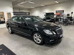 Svart Begagnad 2009 Mercedes E350 Avantgarde Sedan | 119 900 kr (Bra pris)