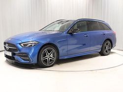 Blå Begagnad 2022 Mercedes C300 AMG line Kombi | 364 800 kr