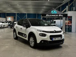 Vit Begagnad 2018 Citroën C3 PureTech Halvkombi | 99 900 kr (Marknadspris)