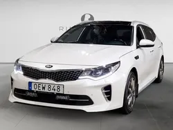 Vit Begagnad 2016 Kia Optima GT-Line Kombi | 129 900 kr (Bra pris)