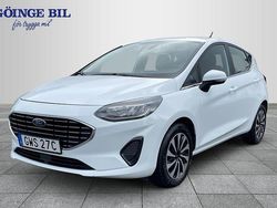 Vit Begagnad 2022 Ford Fiesta Titanium Halvkombi | 184 000 kr (Marknadspris)